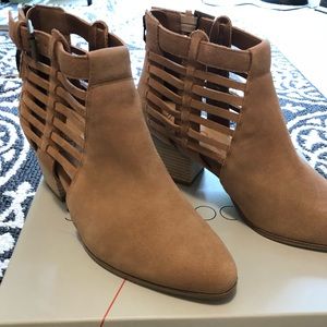 Sole Society Suede Booties NEW!